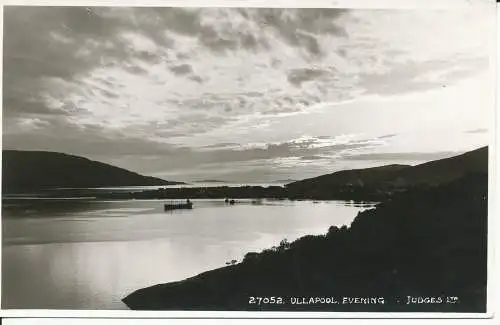 PC35354 Ullapool. Abends. Judges Ltd. Nr. 27052. RP