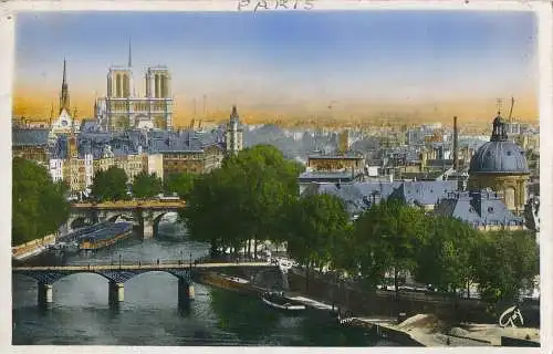 PC31694 Paris. Perspektive aus der Stadt. A. Leconte