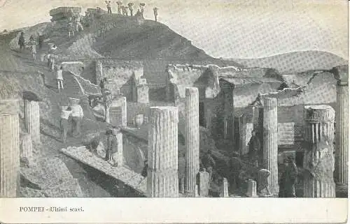 PC27376 Pompeji. Letzte Ausgrabungen