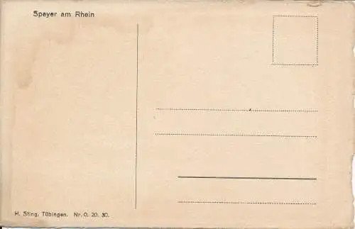 PC30940 Speyer. Do. Sudseite. H. Sting