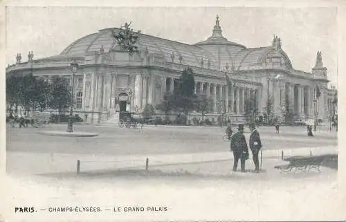 PC29966 Paris. Champs Elysees. Der Grand Palais