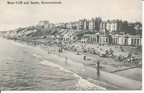 PC30824 West Cliff and Sands. Bournemouth. Sydenham