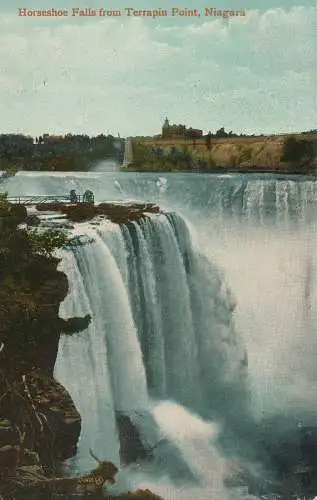 PC29951 Hufeisenfälle von Terrapin Point. Niagara. Valentinstag