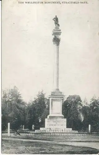 PC30870 Das Wellington Monument. Stratfield Saye. Knowles. 1908