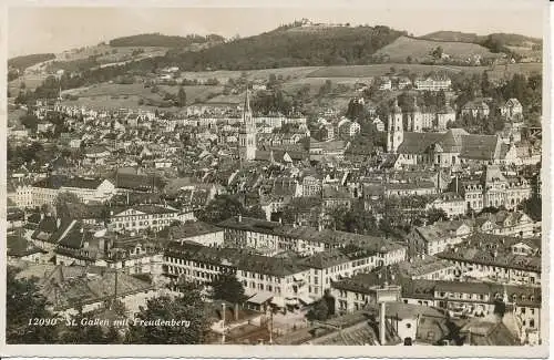 PC31911 St. Gallen mit Freudenberg. Nr. 12090