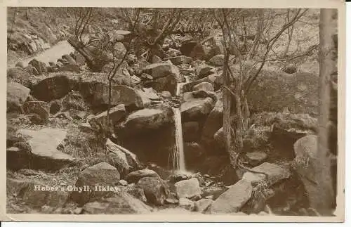 PC33159 Hebers Ghyll. Ilkley. 1924
