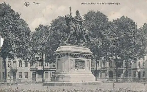 PC31084 Mons. Baudouin-Statue von Konstantinopel. Nels. 1919