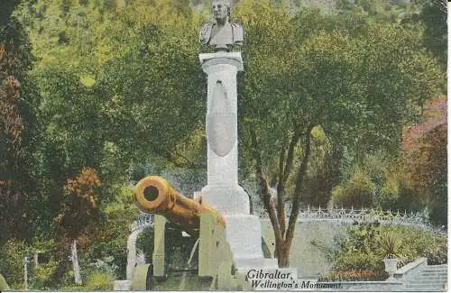 PC28300 Gibraltar. Wellingtons Monument. Millar und Lang. Nr. 29