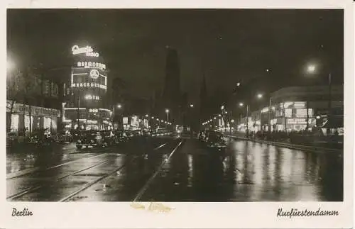 PC31896 Berlin. Kurfürstendamm. H. Locke. Nr. 139. 1951