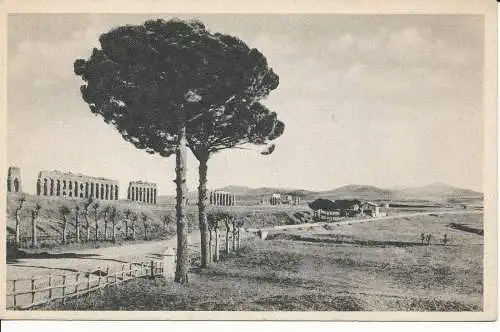 PC29683 Rom. Aquädukt von Claudius und die Via Appia Nuova. Fotografie. Nr. 193