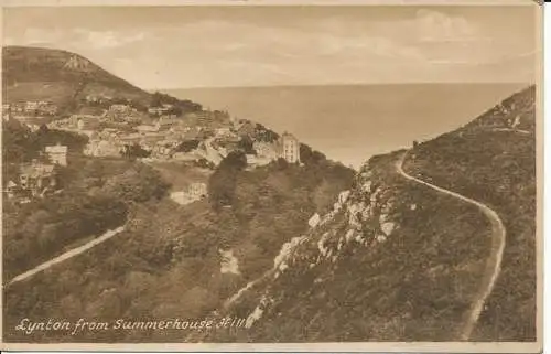 PC32868 Lynton von Summerhouse Hill. Frith. Nr. 59377. 1934