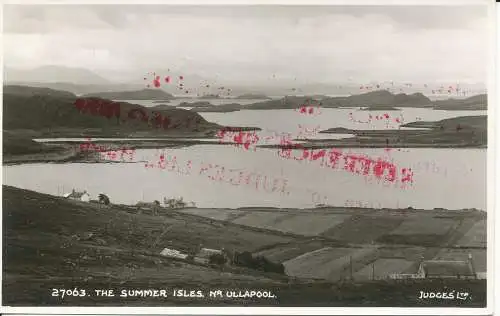 PC35355 Die Sommerinseln. Nr. Ullapool. Judges Ltd. Nr. 27063. RP