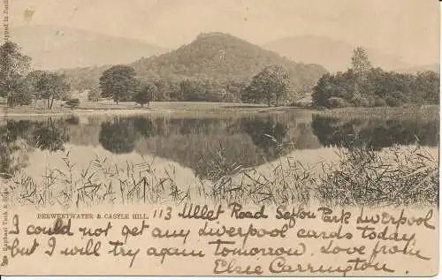 PC32932 Derwentwater und Castle Hill. Tuck. Nr. 2109