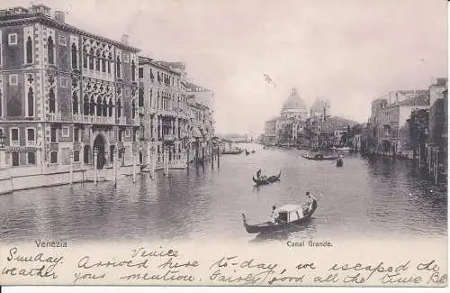 PC31714 Venedig. Canal Grande. 1929