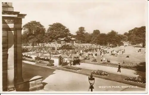 PC29080 Weston Park. Sheffield. Nr. 13. RP