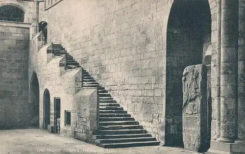 PC27616 Die hohe Treppe. Hexham Abbey. Gibson