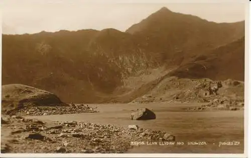 PC35380 Llyn Llydaw und Snowdon. Judges Ltd. Nr. 23904. RP