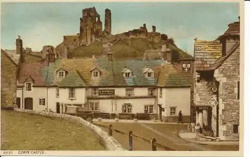 PC30839 Corfe Castle. Harvey Barton. Nr. 43121