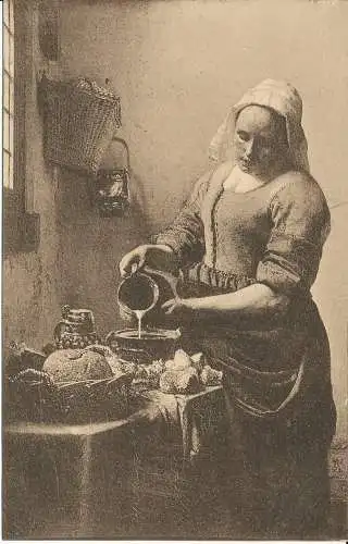 PC32385 J. Vermeer. Das Milchmädchen. Schalekamp Kunsth