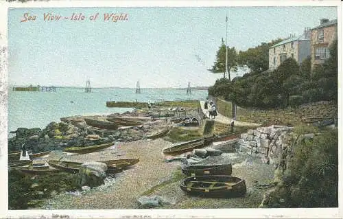 PC25909 Meerblick. Isle of Wight. Das Ideal. Nr. 6335