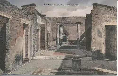 PC29936 Pompei. Haus des tragischen Dichters. Hotel Suisse. Nr. 1156