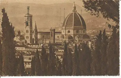 PC31675 Florenz. Panorama. 1927