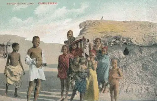 PC30057 sudanesische Kinder. Omdurman