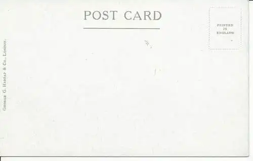 PC27445 alte Postkarte. Blumen und Garten. G. Harrap und Co