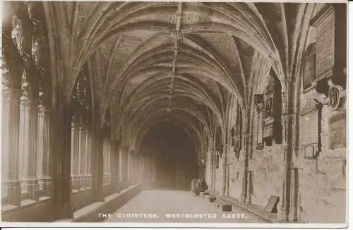 PC29099 Der Kreuzgang. Westminster Abbey. Tuck. Nr. 3717. 1927