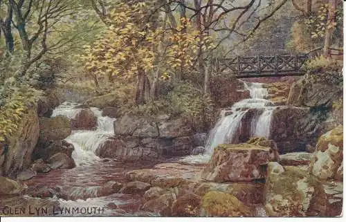 PC33192 Glen Lyn. Lynmouth. Lachs. Nr. 961