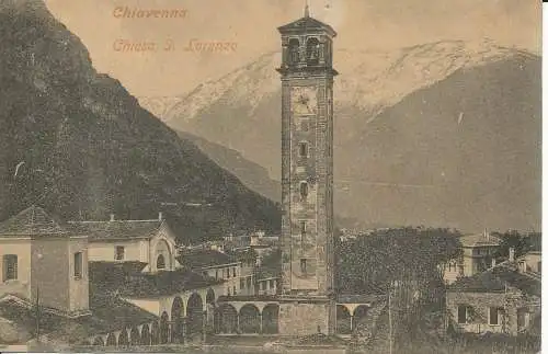 PC29928 Chiavenna. Kirche S. Lorenzo