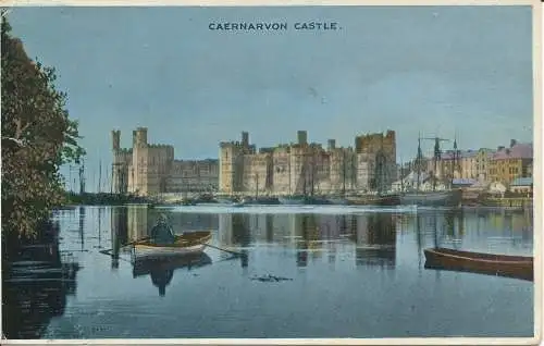 PC27690 Schloss Caernarvon. Dennis. Nr. C.0102. 1958