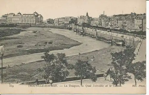 PC31724 Fund auf See. La Touques le Quai Joinville und das Casino. ND. Nr. 839