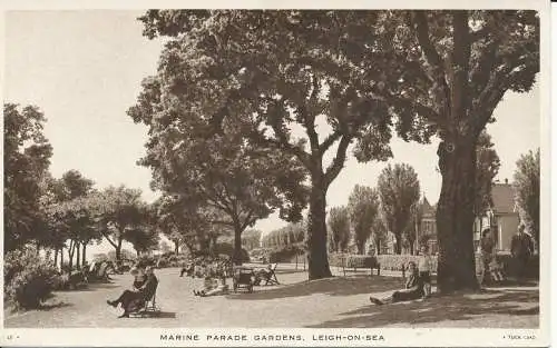 PC27617 Marine Parade Gardens. Leigh on Sea. Tuck