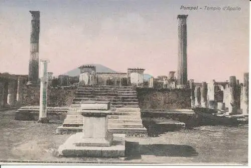 PC29937 Pompei. Apollo-Tempel. Hotel Suisse. Nr. 1133