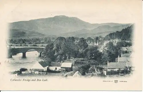 PC29150 Callander Bridge und Ben Ledi. Zuverlässig