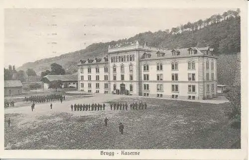 PC31813 Brugg. Kaserne. Photoglob. Nr. 5192. 1930