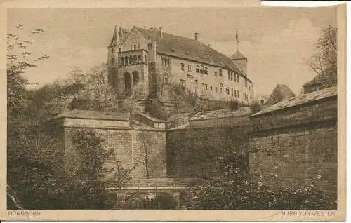 PC32196 Nürnberg. Burg von Westen. Herdegen. 1922