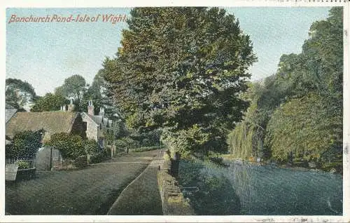 PC25910 Bonchurch Pond. Isle of Wight. Das Ideal. Nr. 6329