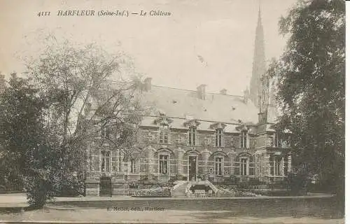 PC27416 Harfleur. Das Schloss. Nr. 4111. 1932