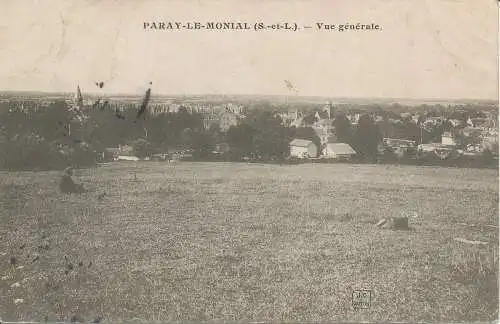 PC31749 Paray le Monial. Allgemeine Ansicht. 1905