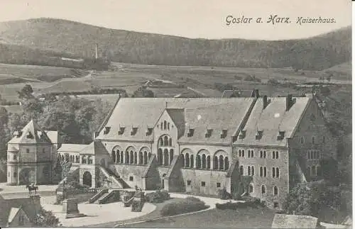 PC33421 Goslar a. Harz. Kaiserhaus. Gebr. Heberlein. Nr. 6498