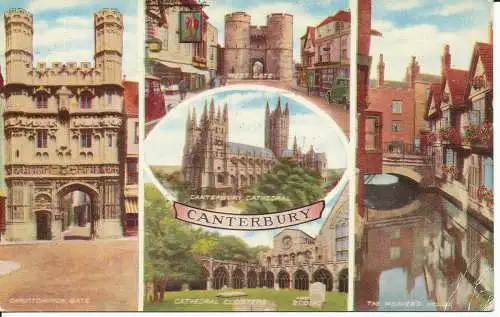 PC27568 Canterbury. Multi-View. Valentinstag. Valesque. 1952