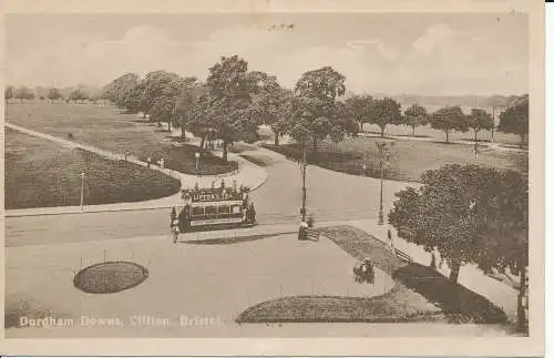 PC33063 Durdham Downs. Clifton. Bristol. Burgess. 1913