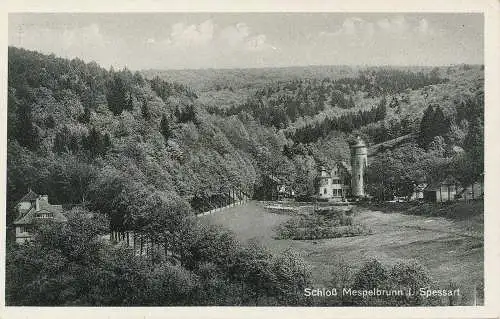 PC31499 Schloss Mespelbrunn i. Spessart. Samhaber