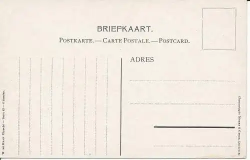 PC29844 alte Postkarte. Dorf. Joh. Gerstenhauer. W. de Haan