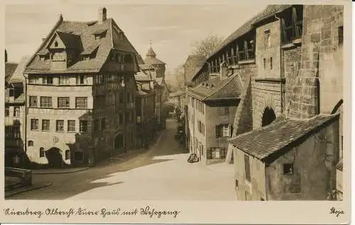 PC32321 alte Postkarte. Street View. Häuser. Dorf. Paul Janke. Nr. 6254. RP