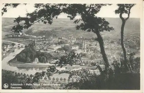 PC31500 Echternach. Kleine Luxemburger Schweiz. Panorama. E. A. Schaack. Nels