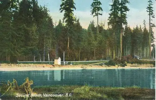 PC29814 Second Beach. Vancouver. B. C. Neuheit. Nr. 12