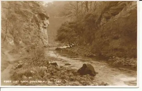 PC35328 Lion Rock. Dovedale. Judges Ltd. Nr. 4964. RP